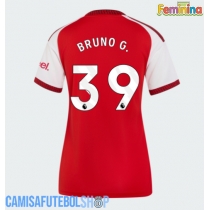 Camisa de time de futebol Arsenal Bruno Guimaraes #39 Replicas 1º Equipamento Feminina 2026-27 Manga Curta